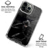 DC Comics Batman in Black iPhone 16 Pro Clear Case